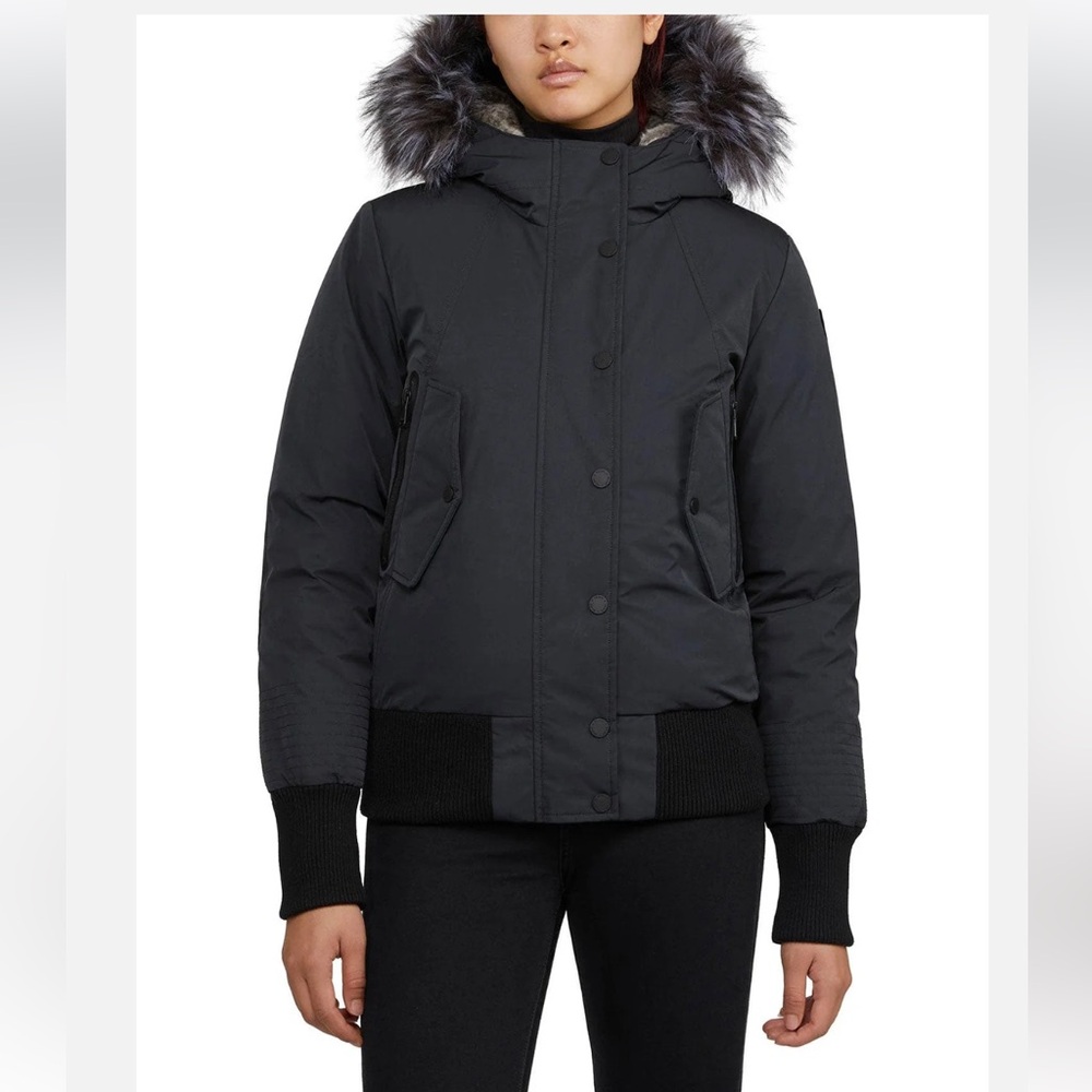 PAJAR CORDOVA WOMEN'S BOMBER JACKET W/ FAUX FUR